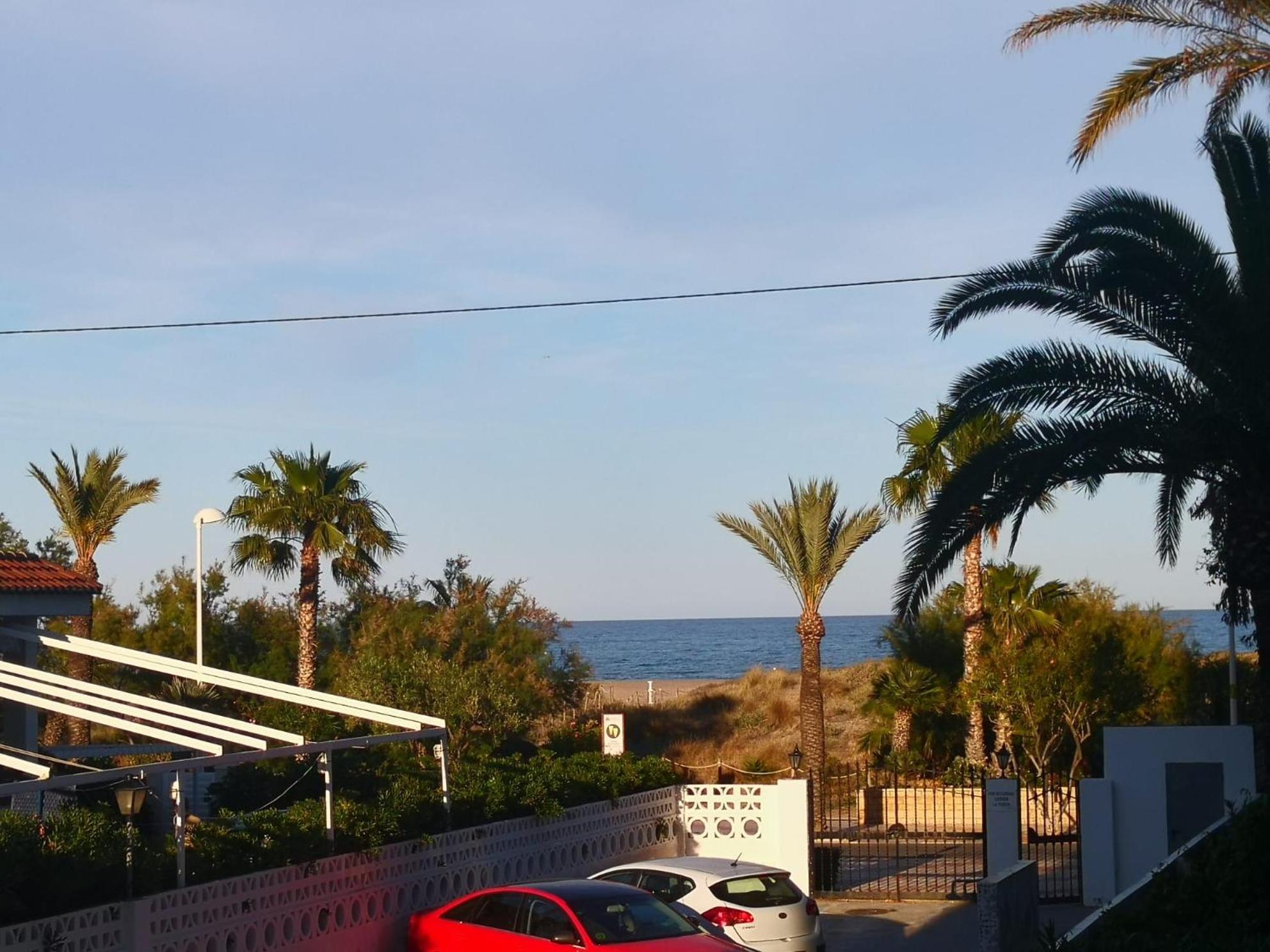 Sea View Apartment, First Line On The Beach, Remote Work Canet d'En Berenguer Ngoại thất bức ảnh